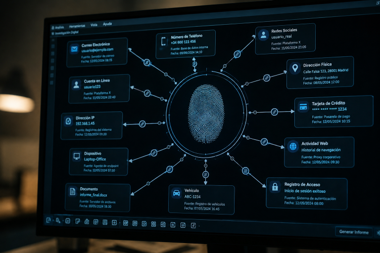 La huella invisible: metadatos, correlación e identificación digital